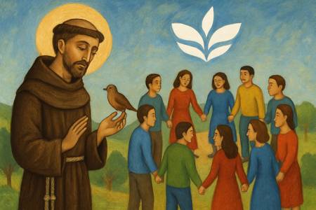 Preghiera a San Francesco d'Assisi per l'amore fraterno nel Movimento dei Focolari