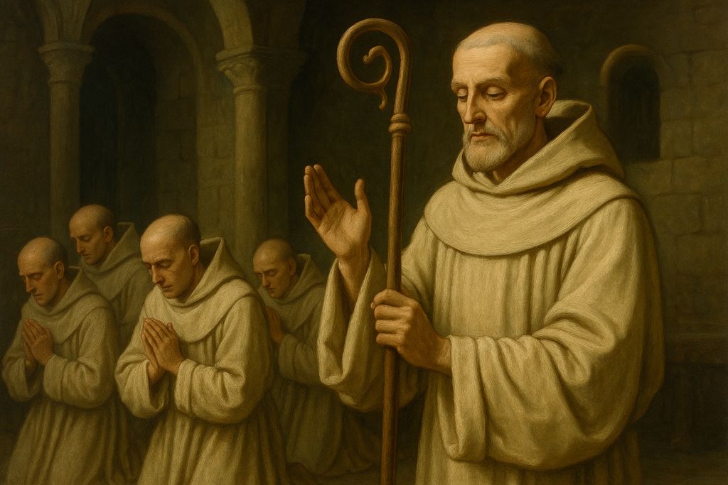 Invocazione a San Bernardo di Chiaravalle per i Monaci cistercensi