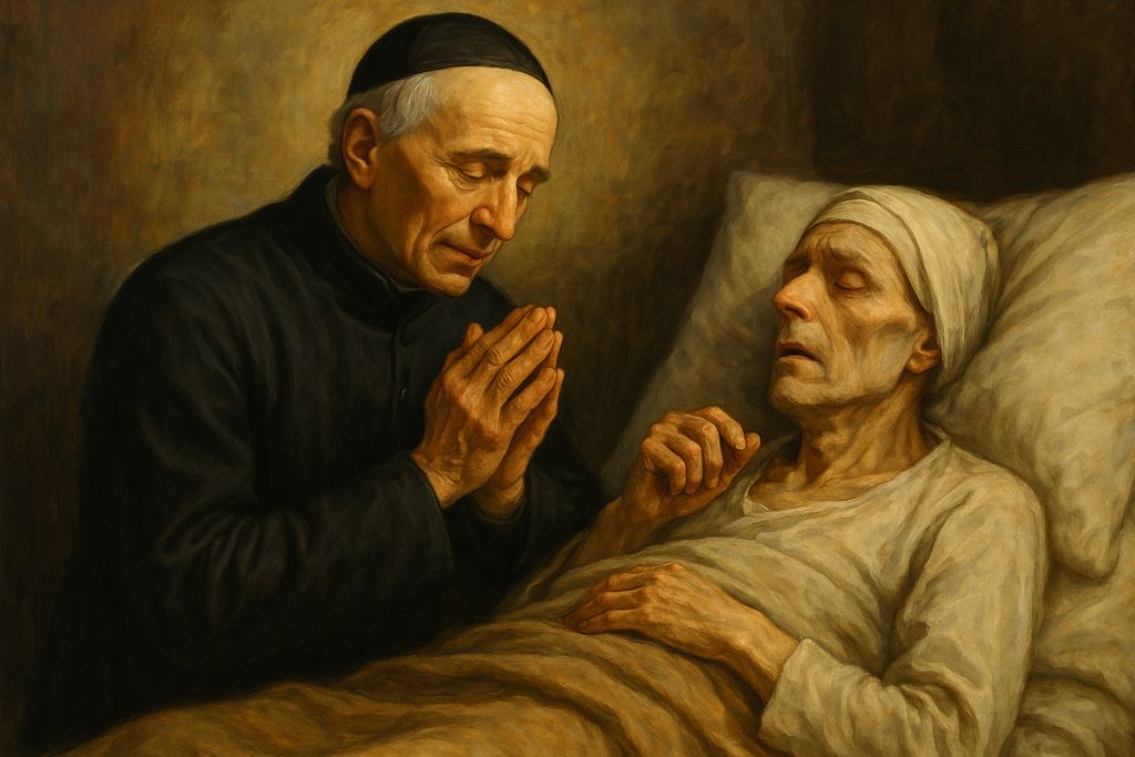 Intercessione a San Giuseppe Benedetto Cottolengo per i malati rifiutati