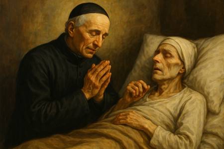 Intercessione a San Giuseppe Benedetto Cottolengo per i malati rifiutati