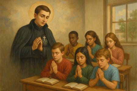 Intercessione per i Compagni di scuola a San Gabriele dell'Addolorata