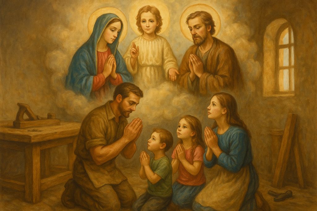 Intercessione alla Sacra Famiglia per i genitori lavoratori