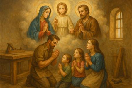 Intercessione alla Sacra Famiglia per i genitori lavoratori