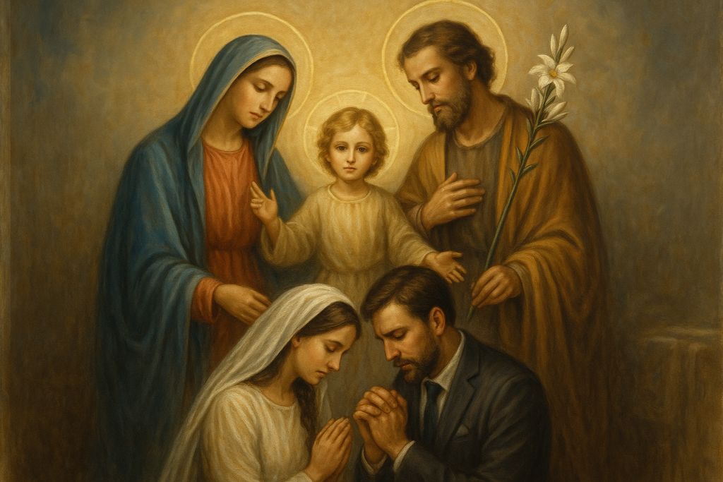 Intercessione alla Sacra Famiglia per gli Sposi novelli