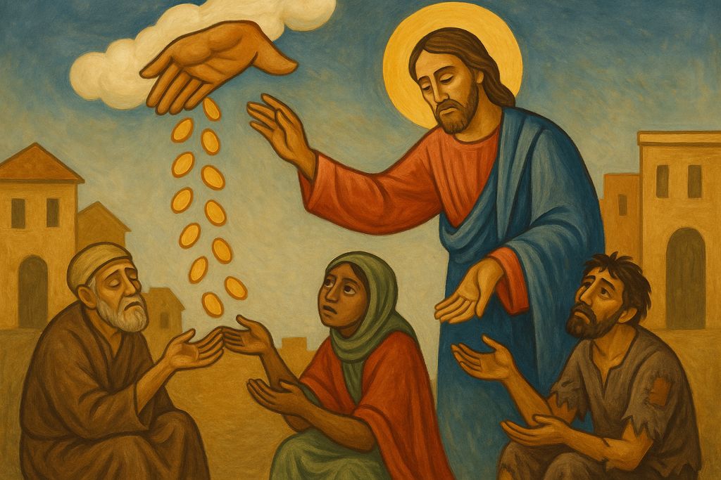 Intercessione a Dio Padre per una giusta redistribuzione delle risorse
