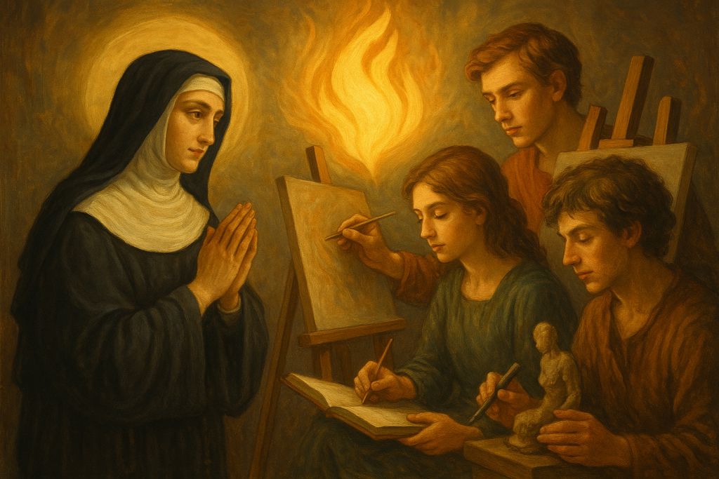 Intercessione a Santa Ildegarda per gli Artisti e Creativi