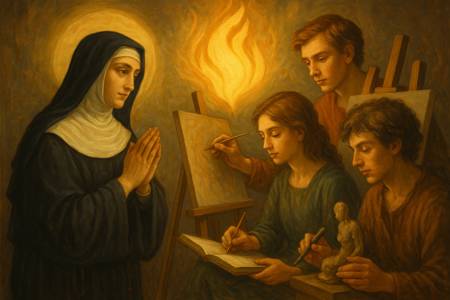 Intercessione a Santa Ildegarda per gli Artisti e Creativi