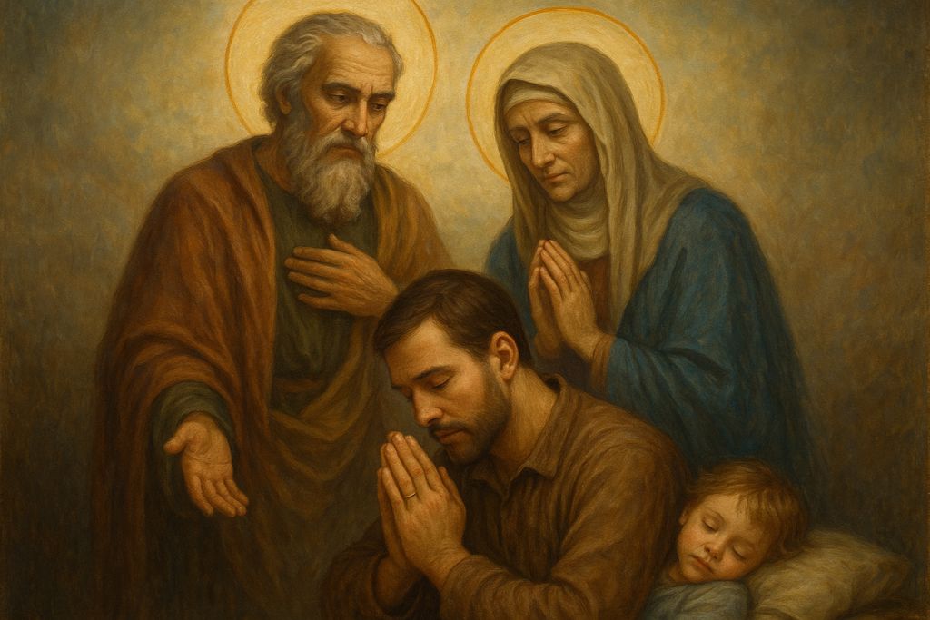 Preghiera per i Padri di famiglia a San Gioacchino