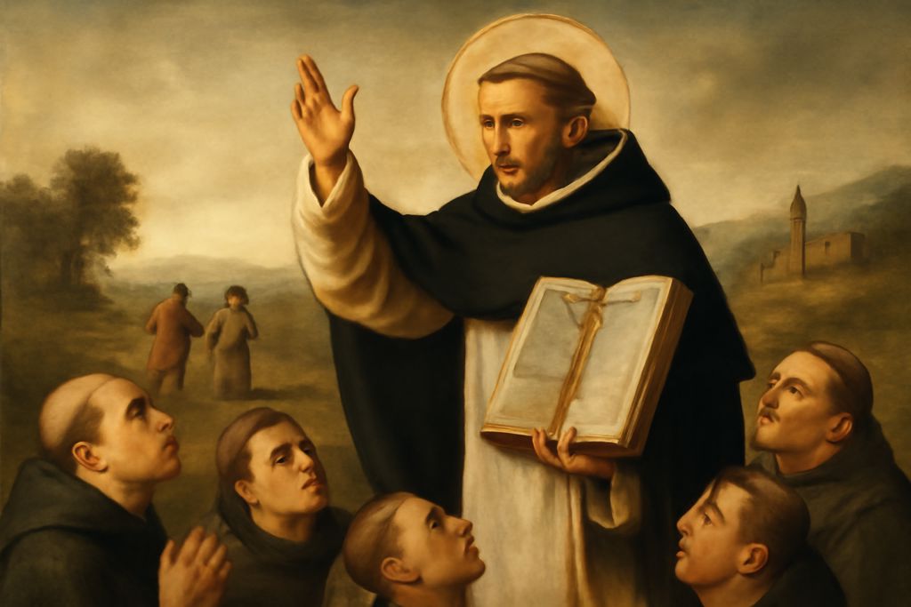 Supplica a San Domenico di Guzmán per l'Ordine dei Predicatori