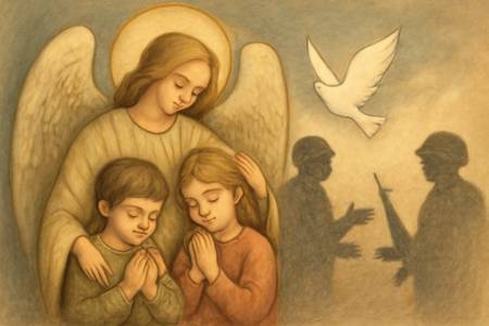 Intercessione all'Angelo dei Bambini per la Pace tra i Popoli