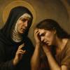 Dialogo semplice con Santa Angela da Foligno nei momenti di crisi mistica