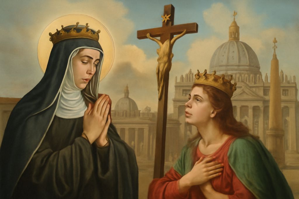 Supplica a Santa Brigida di Svezia, patrona d'Europa, per l'unità