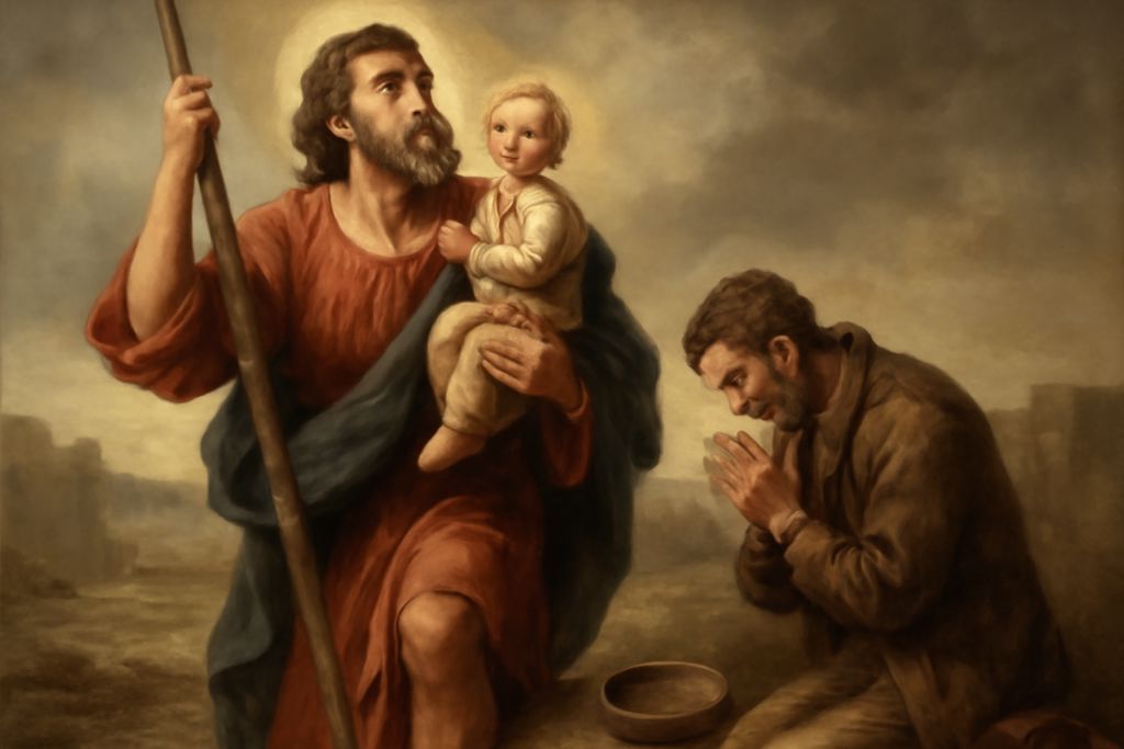 Intercessione a  San Cristoforo,  per le famiglie in povertà