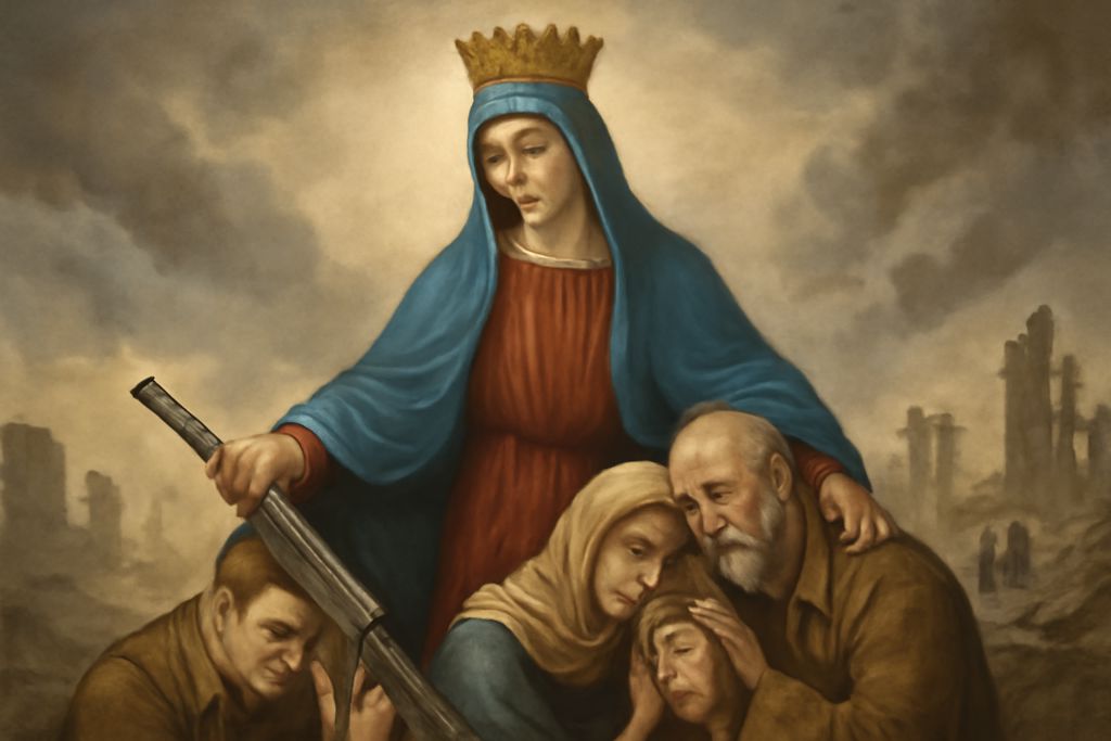 Invocazione alla Regina della Pace per il disarmo