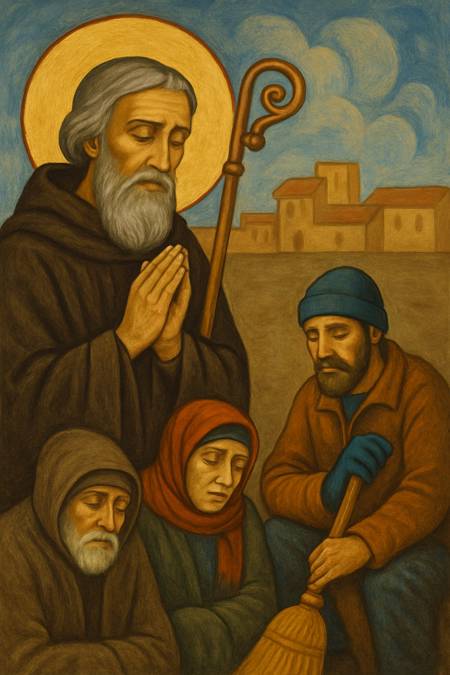 Supplica a Sant'Egidio Abate per i senza fissa dimora