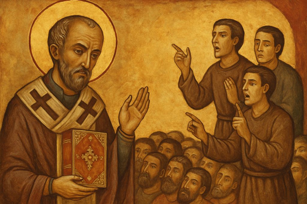 Intercessione a San Giovanni Crisostomo per la forza dei Predicatori