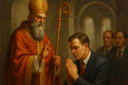 Supplica a Sant'Ambrogio per la rettitudine dei Politici