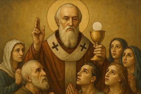 Invocazione a Sant'Ignazio di Antiochia per un amore ardente all'Eucaristia