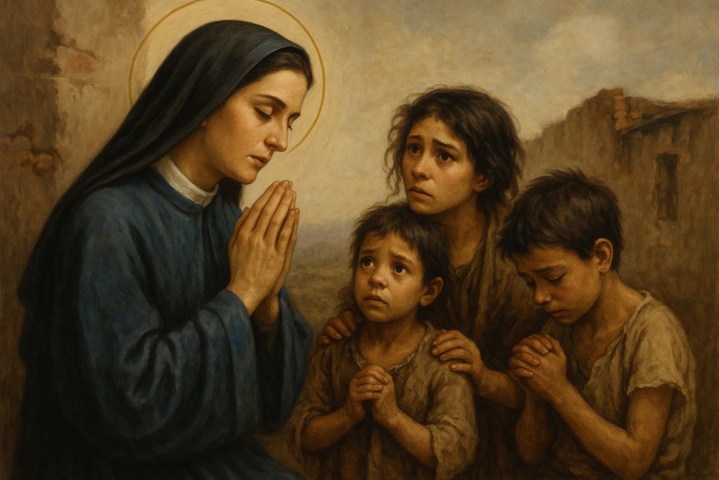 Supplica alla Beata Maria Romero Meneses per i bambini di strada