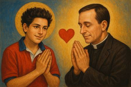 Dialogo semplice con il Beato Carlo Acutis per l'amore ai Sacerdoti