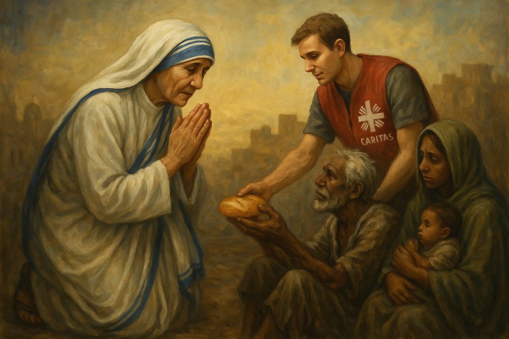 Intercessione a Santa Teresa di Calcutta per i Volontari della Caritas