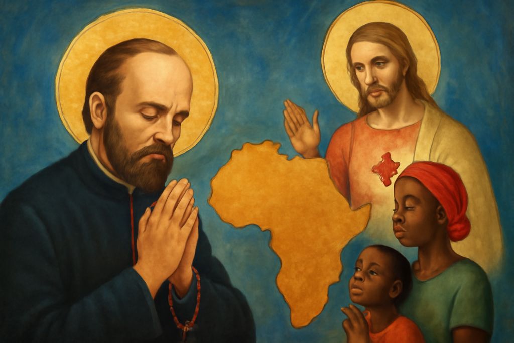 Intercessione a San Daniele Comboni per i missionari in Africa