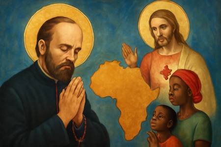 Intercessione a San Daniele Comboni per i missionari in Africa