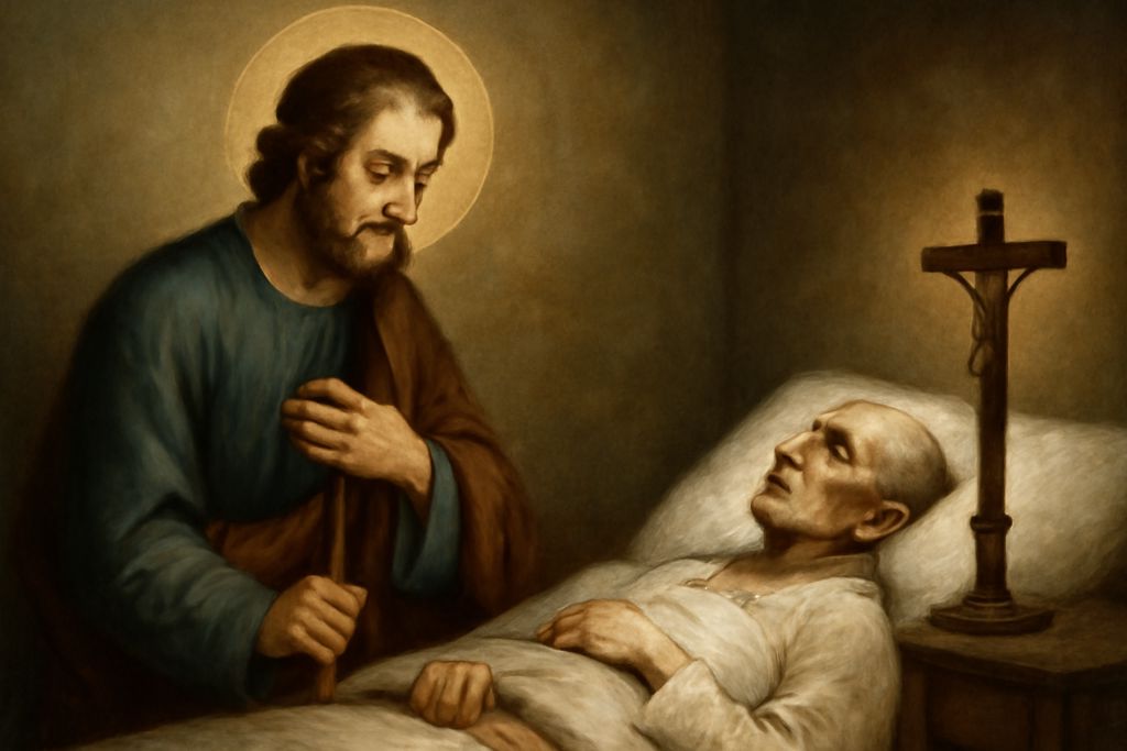Supplica a San Giuseppe, patrono della buona morte, per i malati terminali