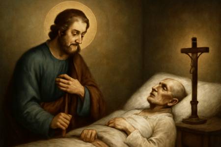 Supplica a San Giuseppe, patrono della buona morte, per i malati terminali