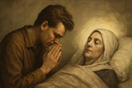 Dialogo semplice con San Giovanni Evangelista, che accolse Maria, per chi ha perso la madre