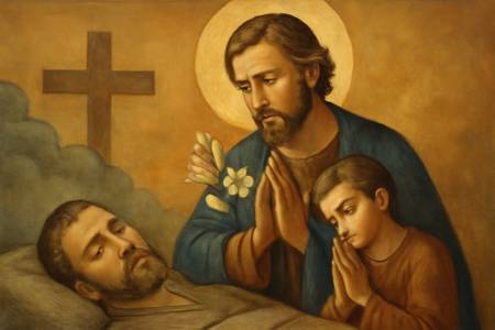 Intercessione a San Giuseppe per i padri di famiglia defunti