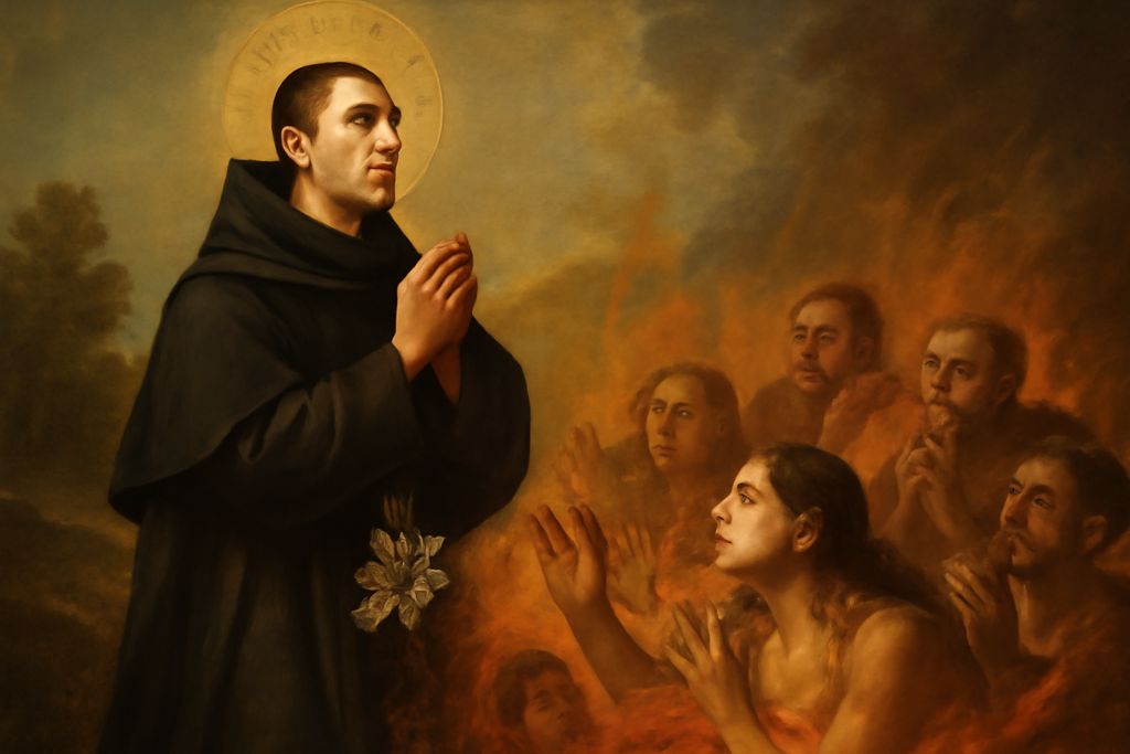 Invocazione a San Nicola da Tolentino, patrono delle anime del Purgatorio