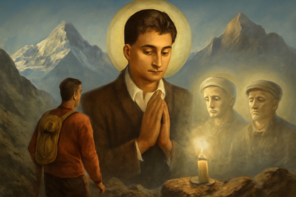 Intercessione al Beato Pier Giorgio Frassati, che amava la montagna, per gli alpinisti defunti