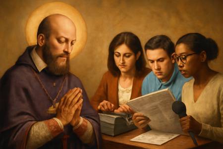 Intercessione a San Francesco di Sales per la verità dei Giornalisti
