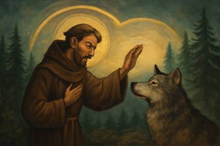 Supplica a San Francesco d'Assisi per la protezione dei Lupi e della fauna selvatica