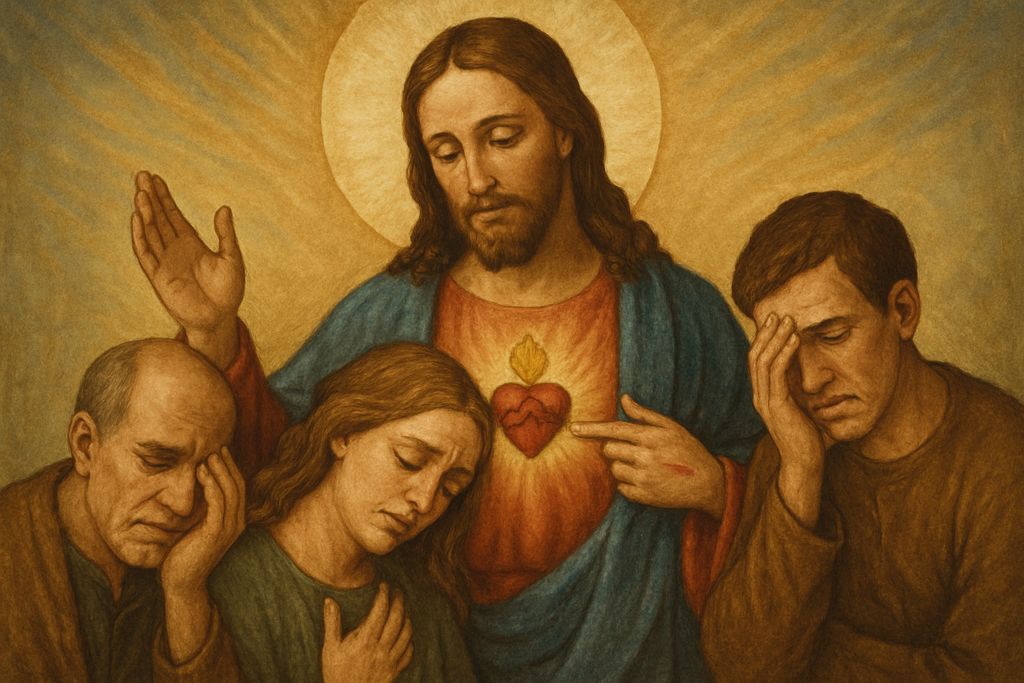 Litania al Cuore di Gesù per chi ha il cuore ferito dalle prove della vita