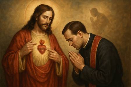 Offerta del giorno al Sacro Cuore di Gesù per la riparazione dei peccati dei Sacerdoti