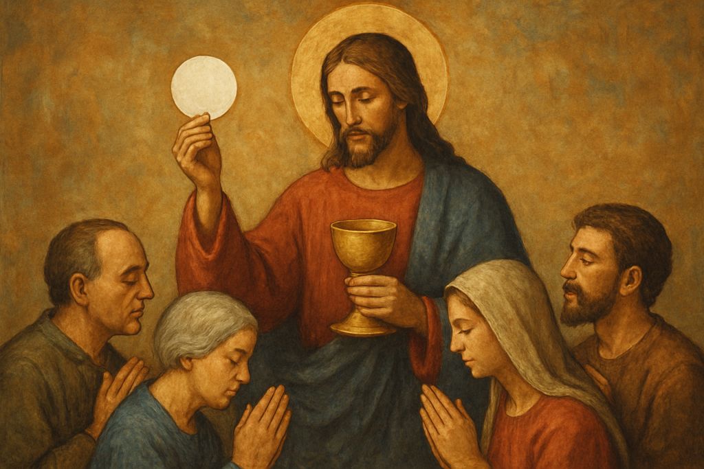 Adorazione a Gesù Cristo nel Santissimo Sacramento per il Corpus Domini