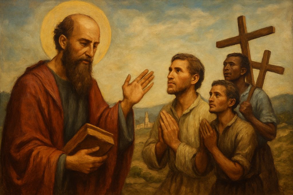 Invocazione a San Paolo, Apostolo delle Genti, per lo zelo dei Missionari
