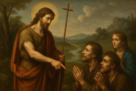 Preghiera a San Giovanni Battista per la conversione del cuore dei Peccatori