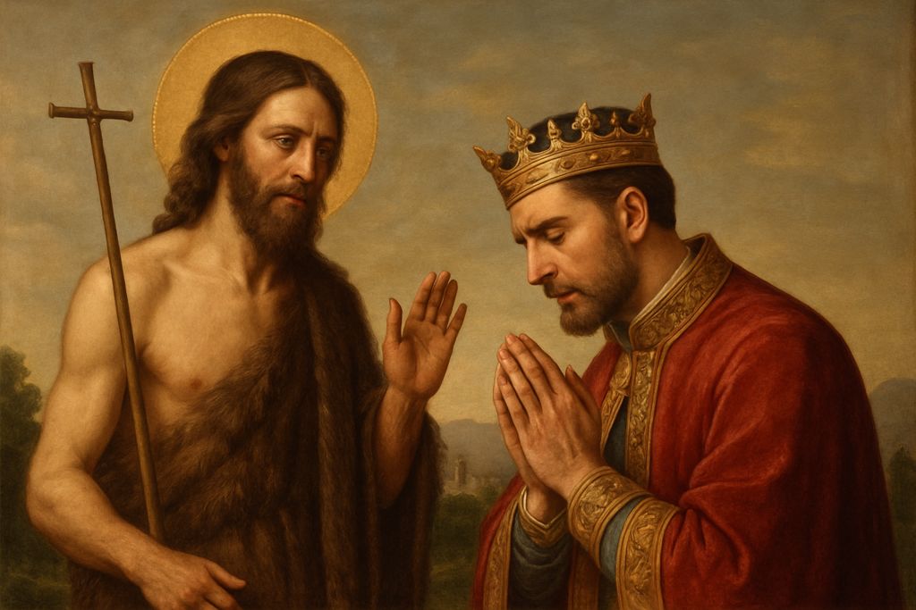 Invocazione a San Giovanni Battista per la rettitudine dei Governanti e dei Politici