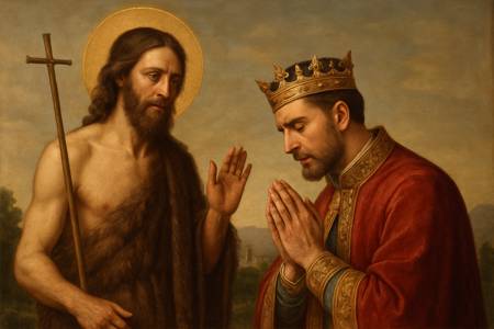 Invocazione a San Giovanni Battista per la rettitudine dei Governanti e dei Politici