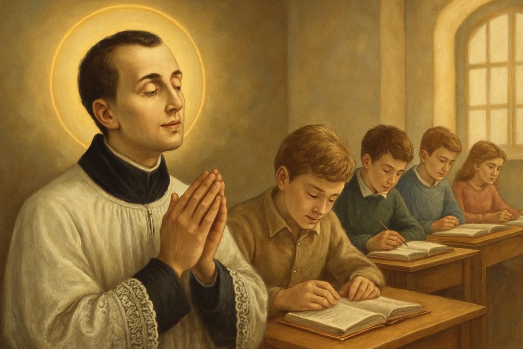 Preghiera degli Studenti a San Luigi Gonzaga per la costanza nello studio e negli esami