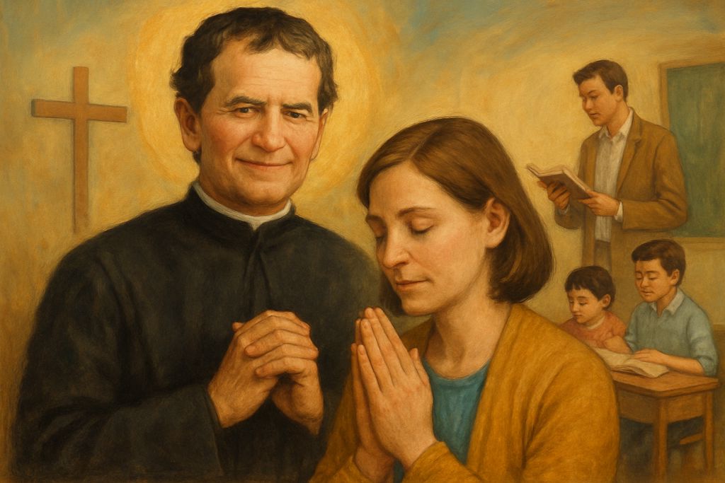 Dialogo semplice con San Giovanni Bosco per gli Educatori dei giovani