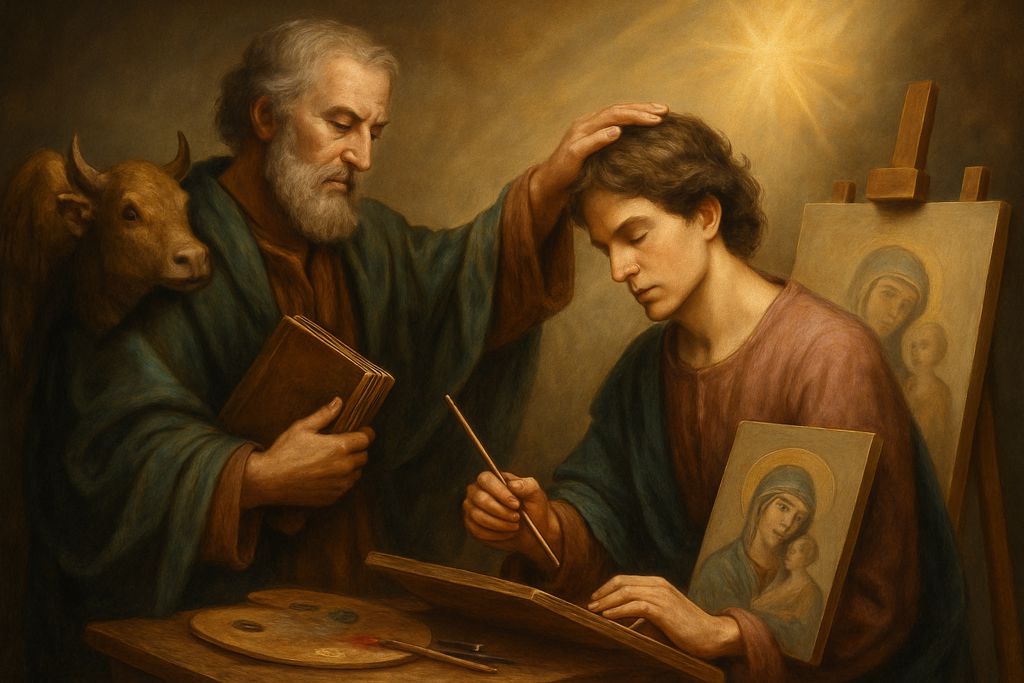 Benedizione a San Luca Evangelista per il lavoro degli Artisti Sacri