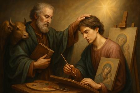 Benedizione a San Luca Evangelista per il lavoro degli Artisti Sacri