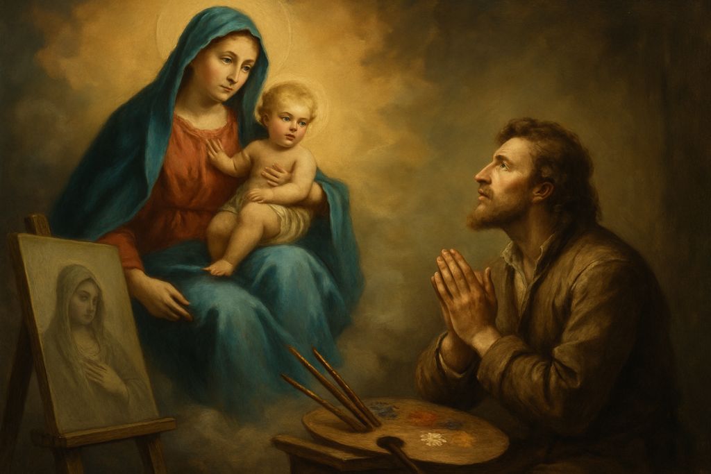Supplica alla Madonna Sistina, per l'ispirazione degli artisti