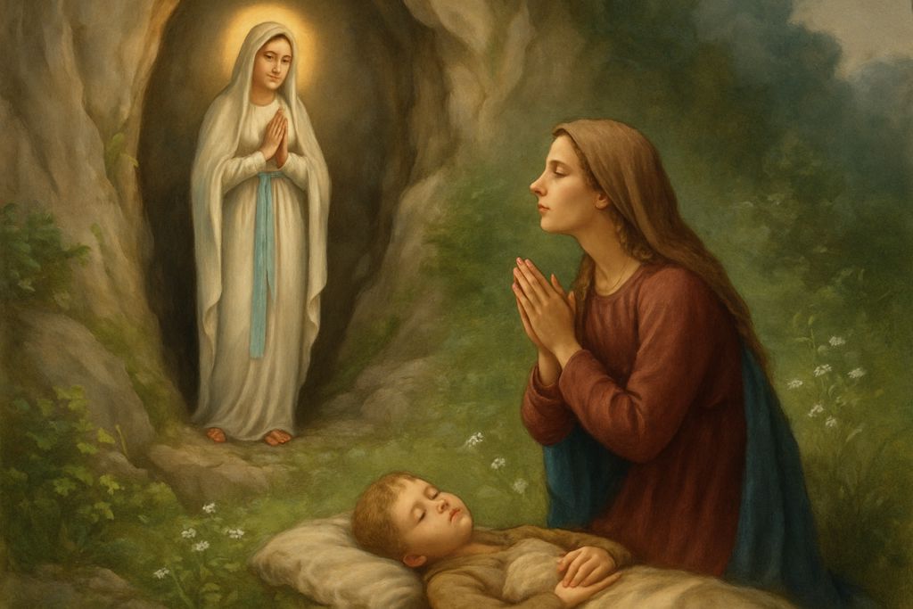 Supplica alla Madonna di Lourdes per la Guarigione dei Figli