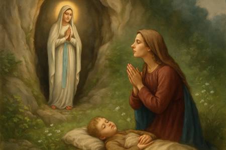 Supplica alla Madonna di Lourdes per la Guarigione dei Figli