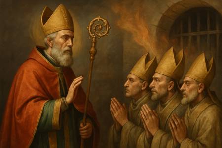Intercessione a Sant'Atanasio di Napoli per i Vescovi esiliati o perseguitati